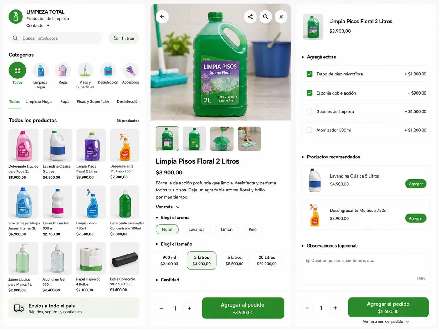 Tienda de Productos de Limpieza